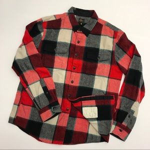 LL Bean wool button up shirt! New! Very warm!!